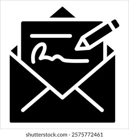 Email Signature Icon Element For Design