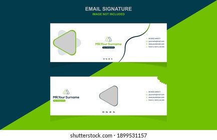 Email Signature template. Corporate and Creative email Signature template 