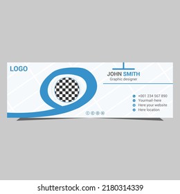 email signature template design, digital gmail.