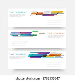 Email signature template design use for email ,footer personal ,social media cover ,web page , company