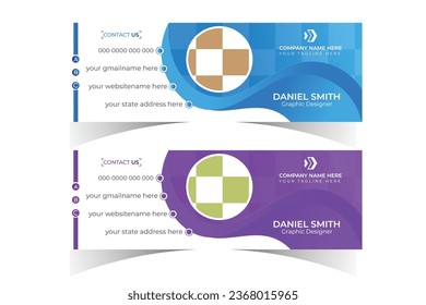 Email signature template design,Modern and minimalist email signature or email footer template,personal Business Mobile Corporate EMAIL signature design