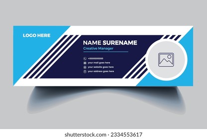 Email signature template Free download