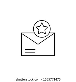 Email, sms, file, chat icon. Simple line, outline vector of information transfer icons for ui and ux, website or mobile application