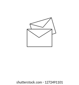Email, sms icon vector eps10