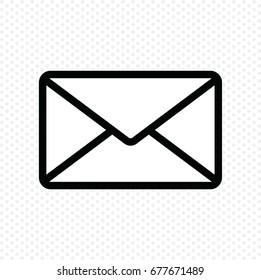 Email, sms icon, vector illustration