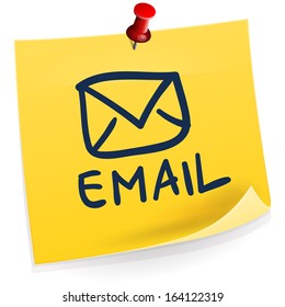 Email Sticky Note