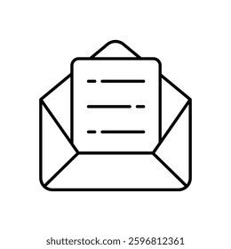 Email Support icon vector stock illustration