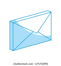 Email symbol 3D