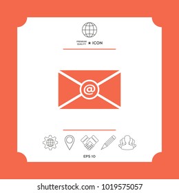 Email symbol icon