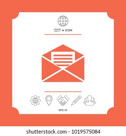 Email symbol icon