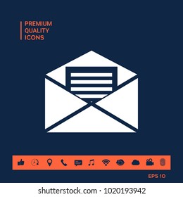Email symbol icon