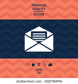 Email symbol icon