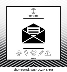 Email symbol icon