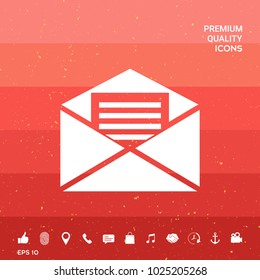Email symbol icon