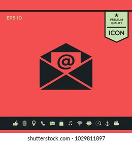 Email symbol icon