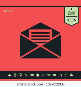 Email symbol icon
