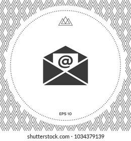 Email symbol icon