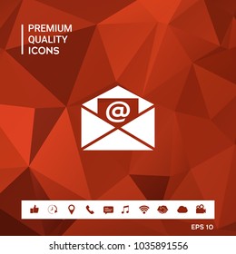 Email symbol icon