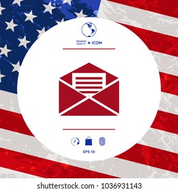 Email symbol icon