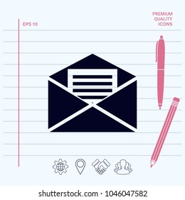 Email symbol icon