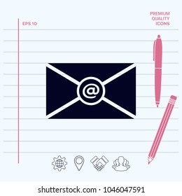 Email symbol icon