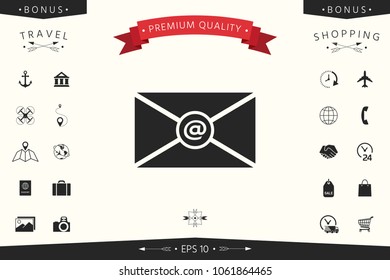 Email symbol icon