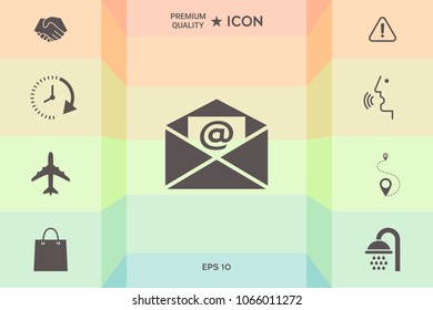Email symbol icon