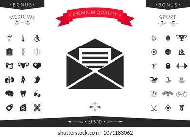 Email symbol icon