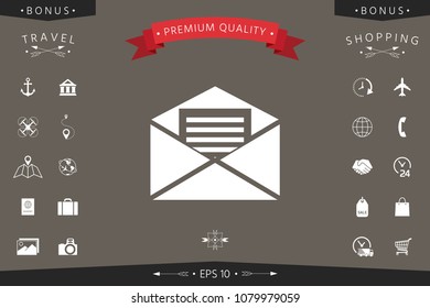 Email symbol icon