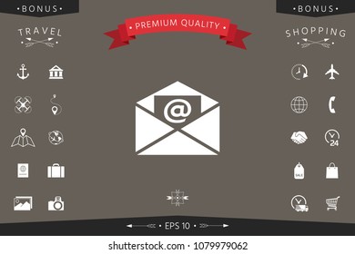 Email symbol icon