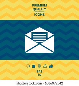 Email symbol icon