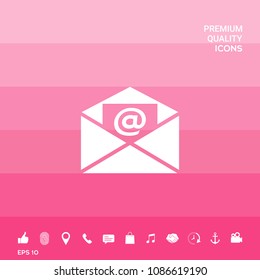 Email symbol icon