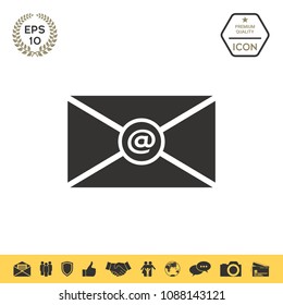 Email symbol icon