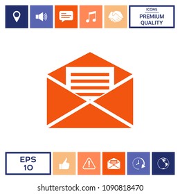 Email symbol icon