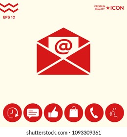 Email symbol icon