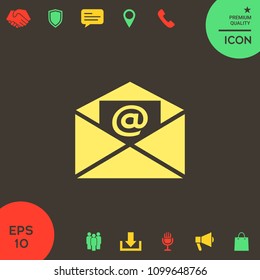 Email symbol icon