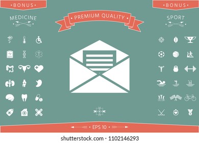 Email symbol icon