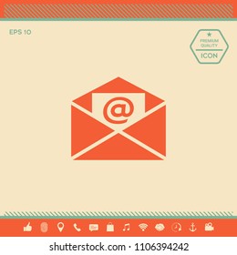 Email symbol icon