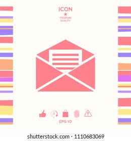 Email symbol icon