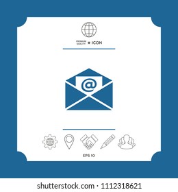 Email symbol icon