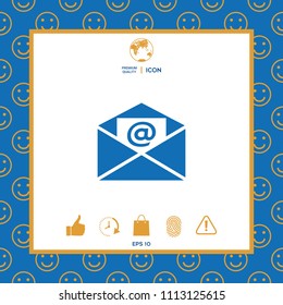 Email symbol icon