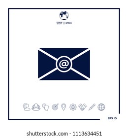 Email symbol icon