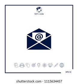 Email symbol icon