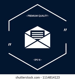 Email symbol icon
