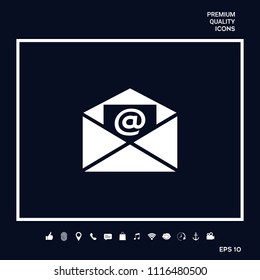 Email symbol icon
