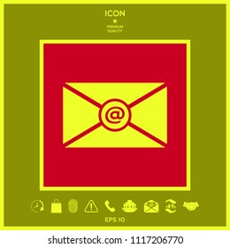 Email symbol icon