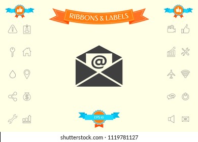 Email symbol icon