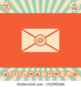 Email symbol icon