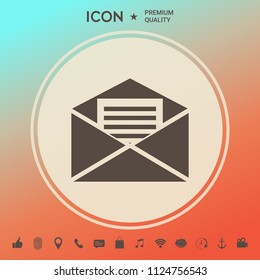 Email symbol icon