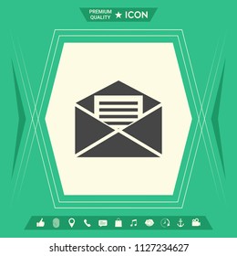 Email symbol icon